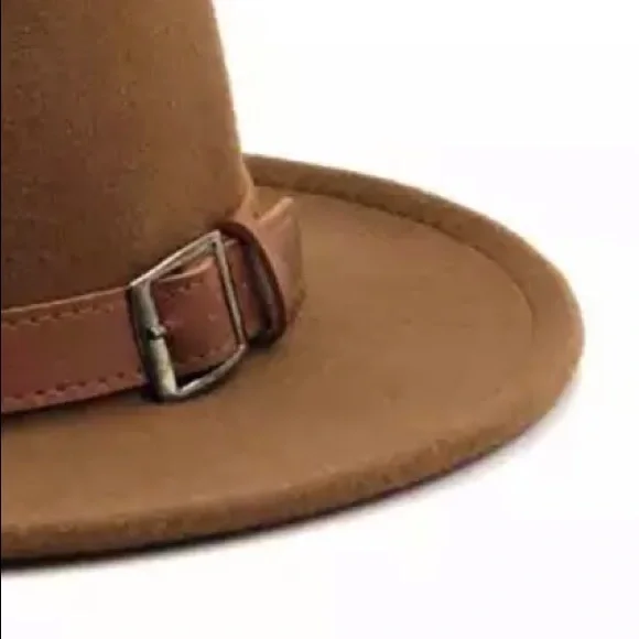Rancher Boho Fedora Western Hat - Picture 2 of 6